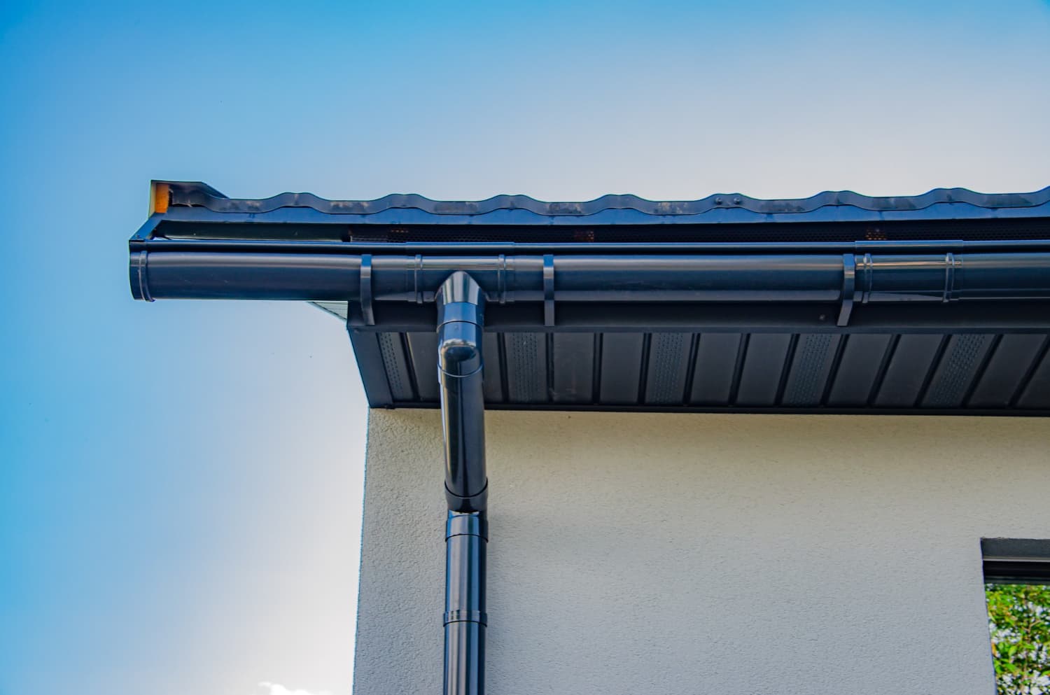 Gutter Downpipe Roof House